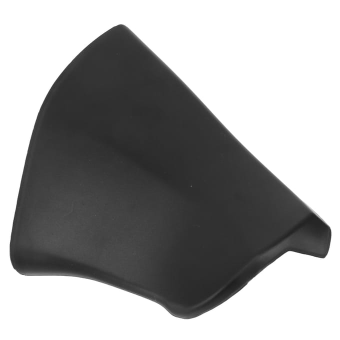 Cache de base de rétroviseur extérieur Noir Surface lisse Coins arrondis Remplacement pour Highlander 2020‑2022 Gauche black