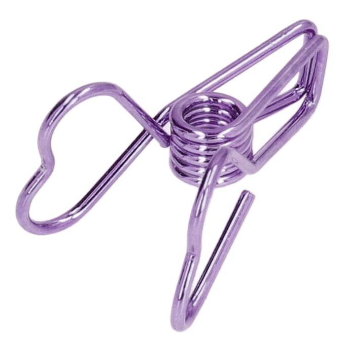 20 stuks Paperclips Elegante Stijl Duurzaam Draagbaar Stabiel Betrouwbaar Klein Compacte Opbergtools voor