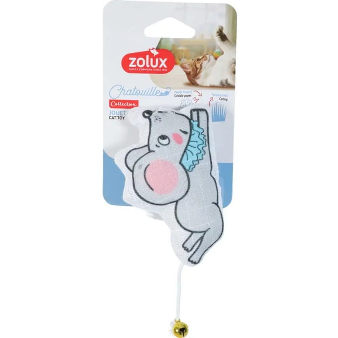 Speelgoed voor katten muis met belletjes en kraag Zolux