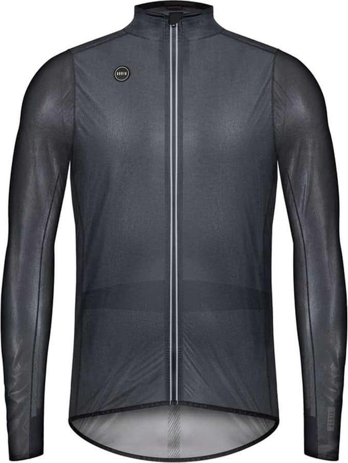 Gobik Unisex Lightweight Rain Jacket Pluvia True Black M