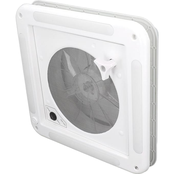 RV Dakventilator 12V 3.6W Omkeerbare Afzuigventilator Luchtventilatie Plafondventilator met Licht voor Boot