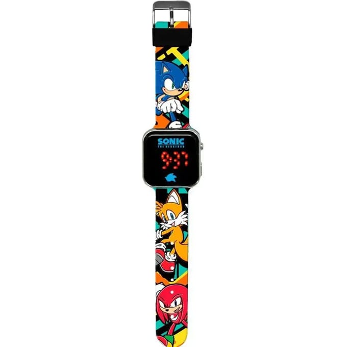 LED-horloge voor kinderen Kids Licensing Sonic The Hedgehog