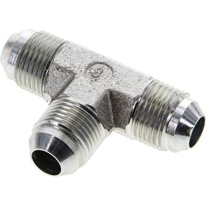 JIC T-stuk Aansluiting UNF 3/4''-16 Mannelijk Staal 275bar (3863.75psi)