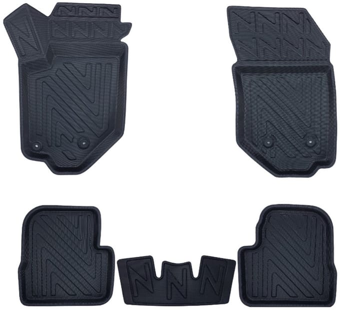 Rubbermatten Opel Corsa F 2019-heden (complete set) - Premium carbonlook