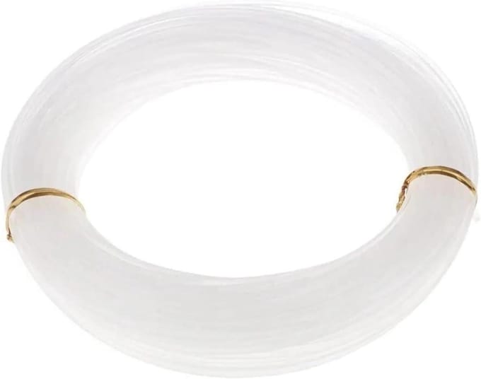 Vislijn Nylon - Visdraad Transparant - Karpervisserij Zee - Extra Dik - 40-60 meter - Transparant