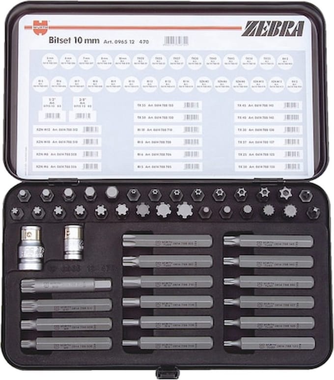 Wurth - Bitassortiment 47-delig - Bitassortiment 47-delig x 1 st -