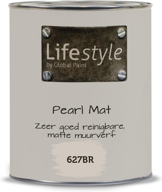 Lifestyle Pearl Mat - Extra reinigbare muurverf - 627BR - 1 liter