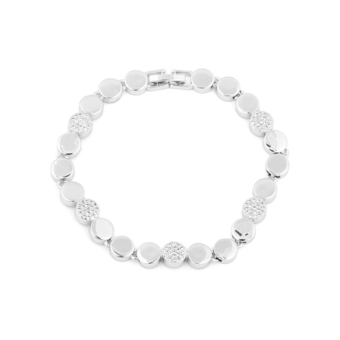 Bracelet - LUXENTER - Sywi - Oxyde de zirconium brillant - Finition rhodiée - Argent 925 white