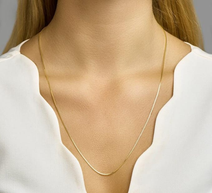 14 karaat gouden Venetiaanse kettingen 4003907