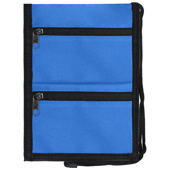 Lyle & Scott Verstelbare Heren Blauwe Buidel Schoudertas