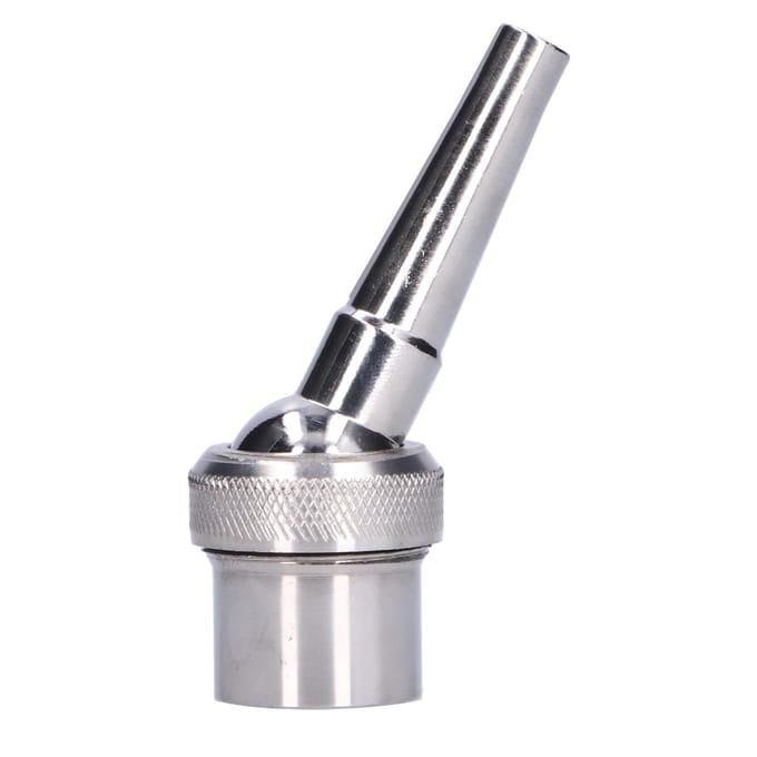 Fonteinsproeier G3/4 Binnendraad 25mm Roestvrij Staal Verstelbare Straal Water Sproeikop gray