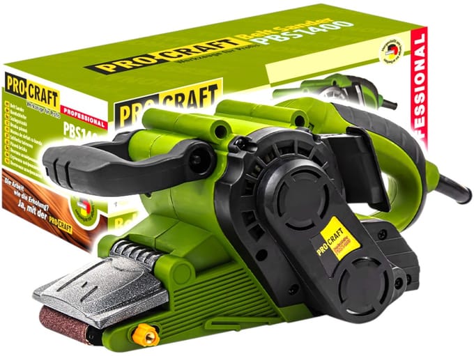 Procraft PBS1400 bandschuurmachine 800 watt 76 x 457 mm