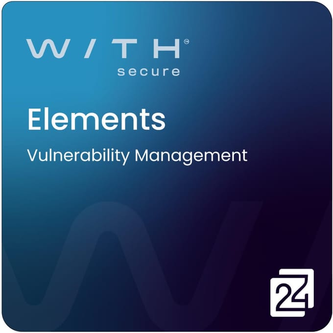 WithSecure Elements Vulnerability Management 1 Jaar 25 - 99 User Nieuwe Aankoop