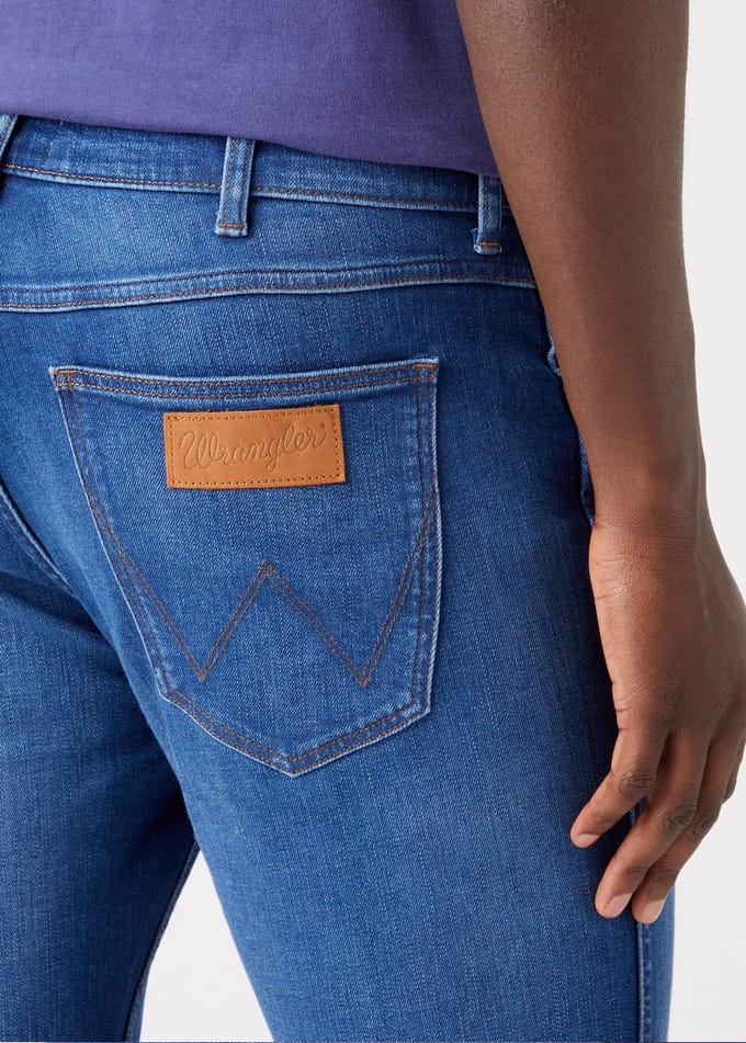 WRANGLER GREENSBORO Heren Jeans - HEARTBREAKER - Maat 30/34