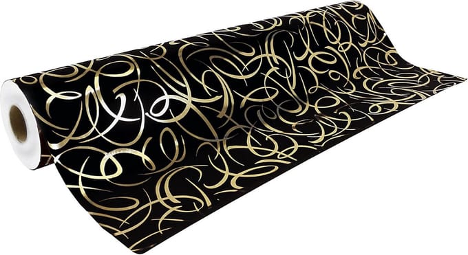 Luxe inpakpapier Goud Arabesk 50x70 cm 80g