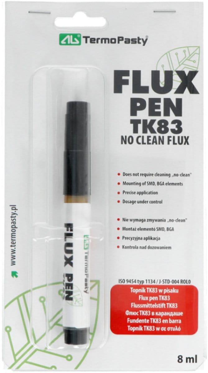 Termopasty | AGT-249 | Soldeerflux TK83 marker/ stift 8 ml.
