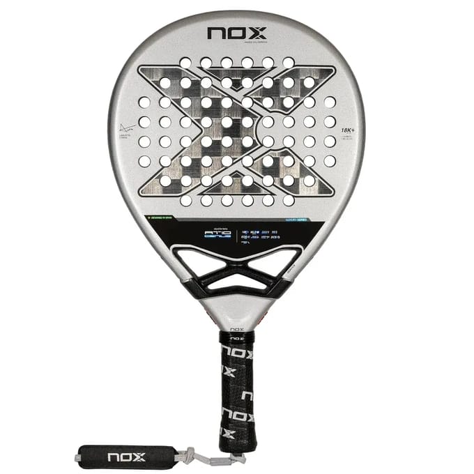 Paddle racket Nox AT10 Genius 18K Alum 2024 Par Agustin Tapia