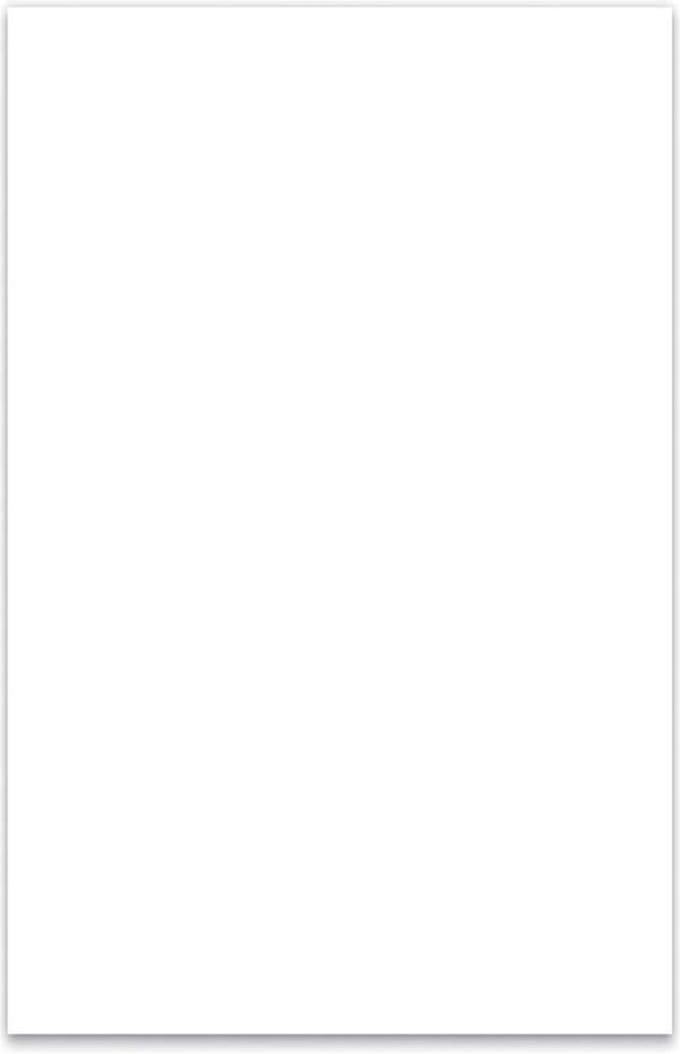 Boston PG-334-W pickguard material, 3 ply, 45x29cm, white