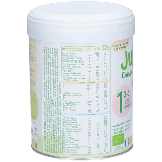 Juneo Geitenmelk 1 Bio 0–6 Maanden 800 Voeding