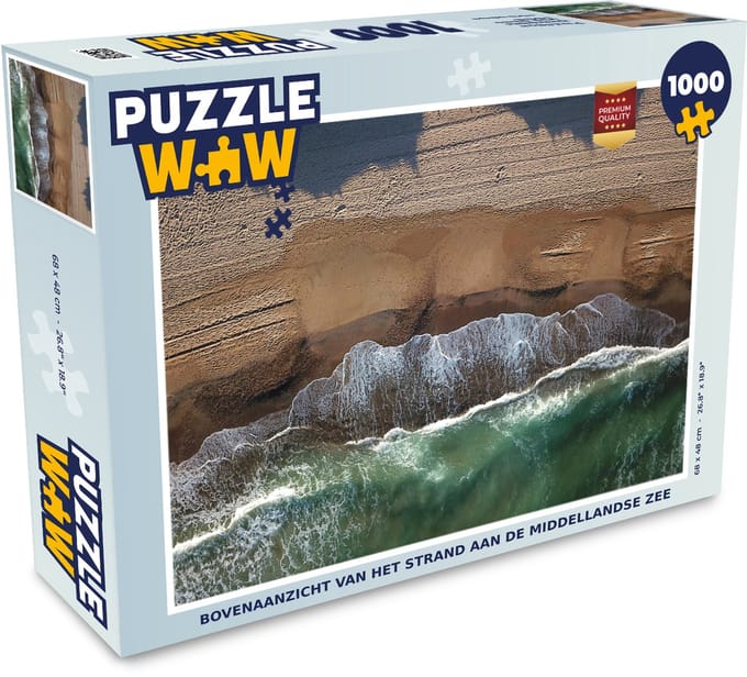 Puzzel Zee - Strand - Spanje - Legpuzzel - Puzzel 1000 stukjes volwassenen
