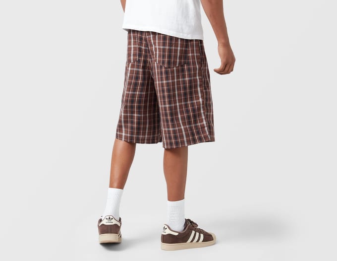 Home Grown Dover Check Shorts, bruin