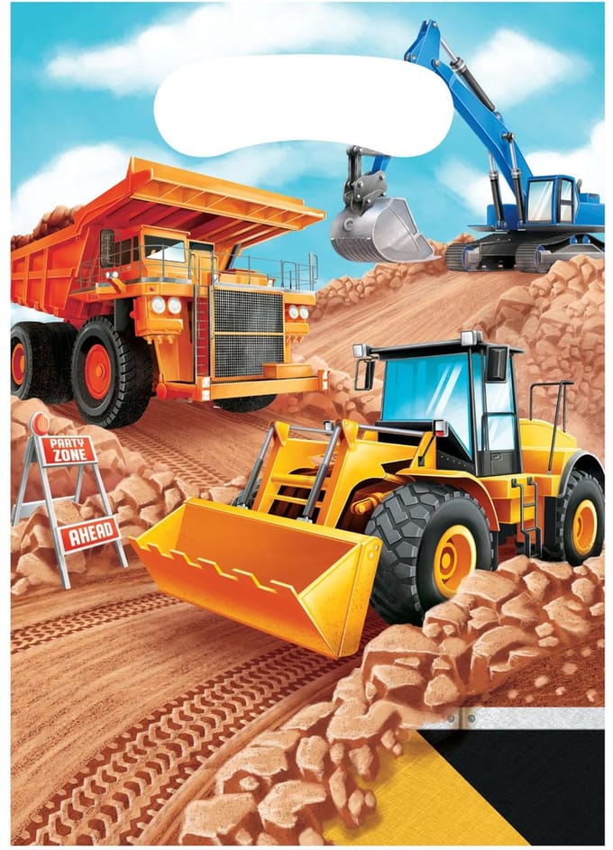 Haza Witbaard - Work vehicles Handout bags 8 pcs.
