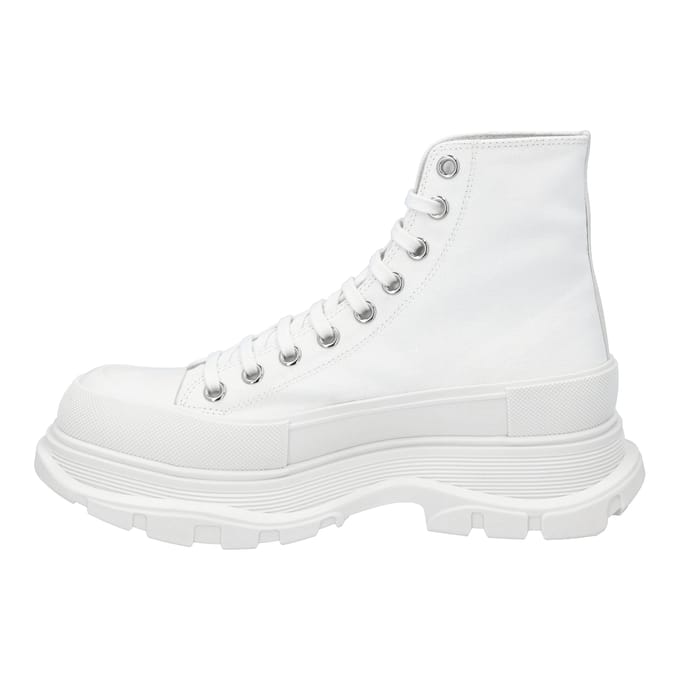 Alexander McQueen Tread Slick Boot in Wit