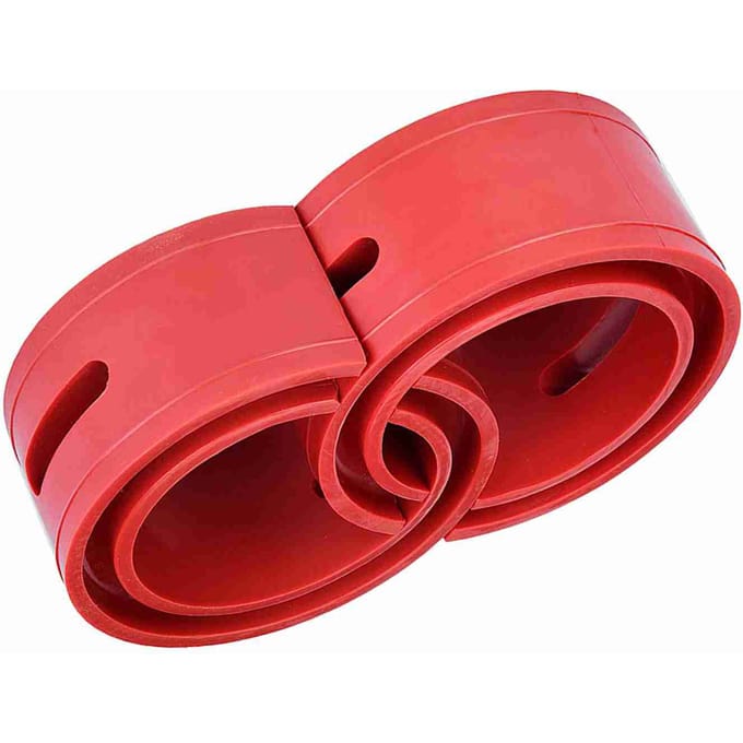 2 stuks Rode Auto Schokdemper Buffer Veer Bumper Kussen Type B