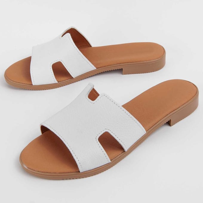 Platte sandalen Purapiel 102711