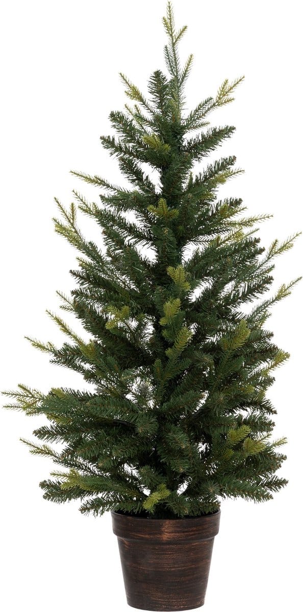 Fééric Lights and Christmas Kerstboom - Ø50xH100cm - Kerstdecoratie - Groen