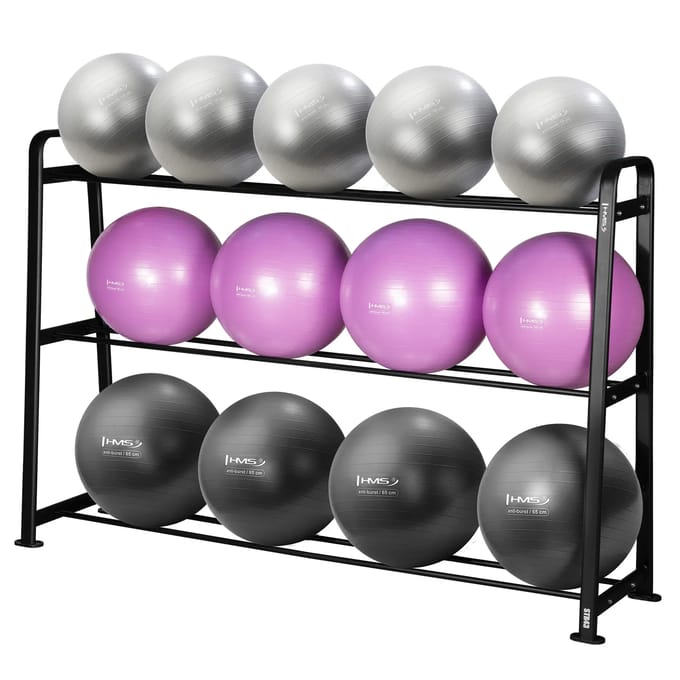 HMS YB02 & STR43 Serie - Trainingsballen Set - 13 Stuks - Met Standaard - Anti-Burst