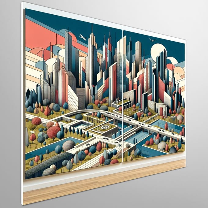 Kunstprint | Wanddecoratie | Forex | 100 × 100 cm