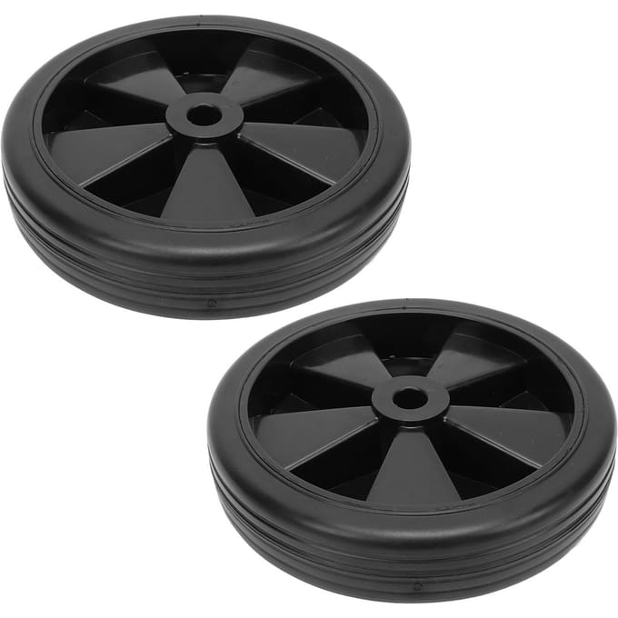 2 STKS 6 Inch Universele Wielen 12 Gaten Rubberen Wiel Luchtcompressor Vervangingsonderdeel 150mm Diameter