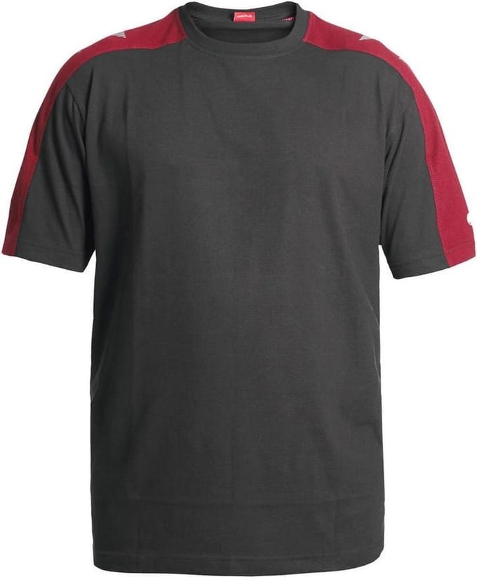 Engel Galaxy T-shirt 9810-141 - Anthracite Grey / Tomato Red - M