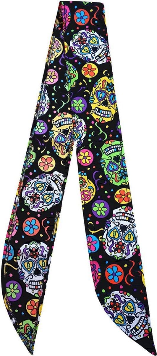 Sjaal mexican skull - Shawl doodshoofd