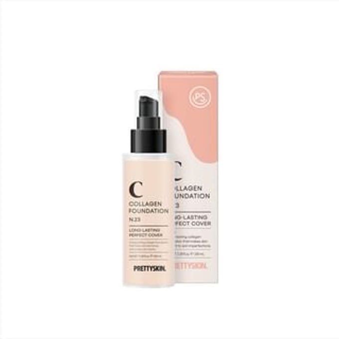 Pretty skin - Collagen Foundation - 2 Types N.23
