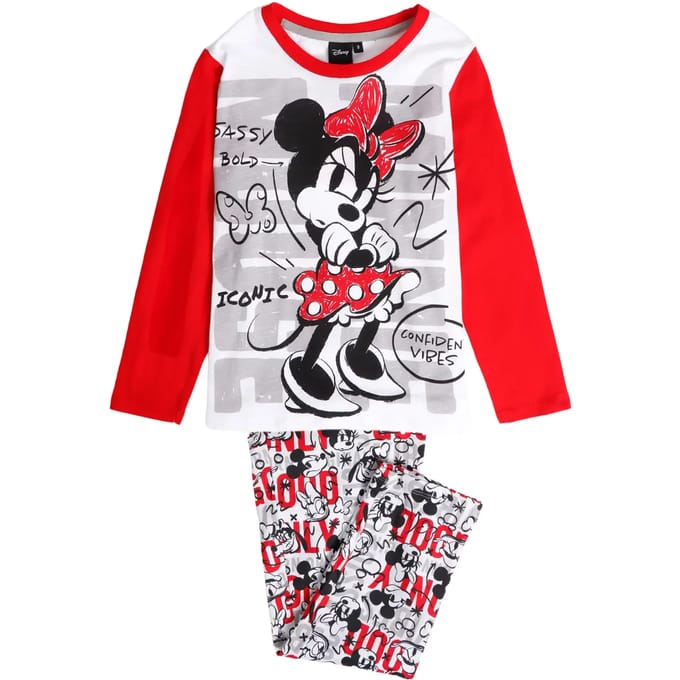 Meisjes pyjama met lange mouwen Disney Stay True