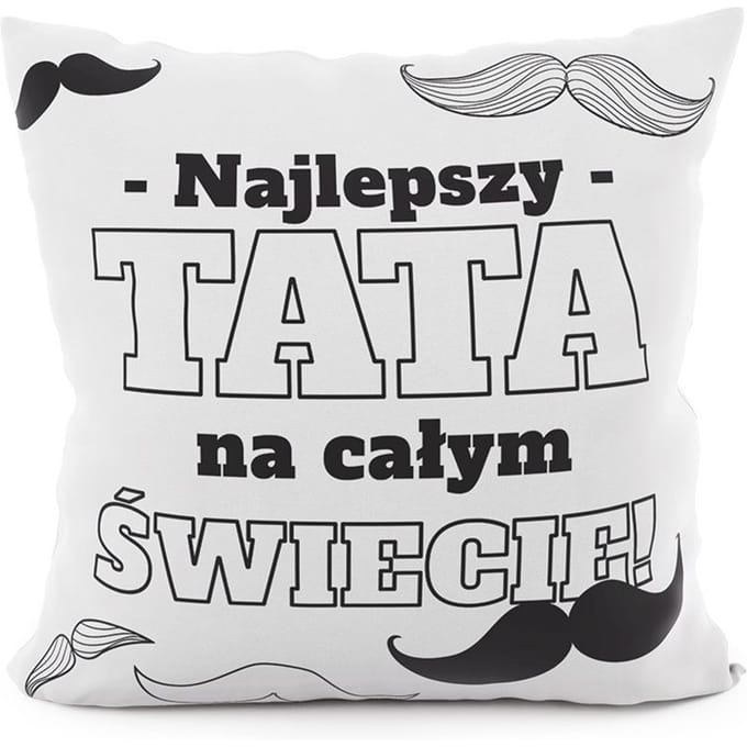 Decoratieve Kussenhoes "Beste PAPA" Velours 40x40 cm - Vaderdag Cadeau