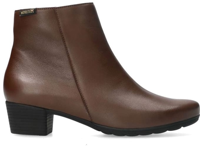 Mephisto Iola - dames laars - Bruin - maat 37 (EU) 4 (UK)