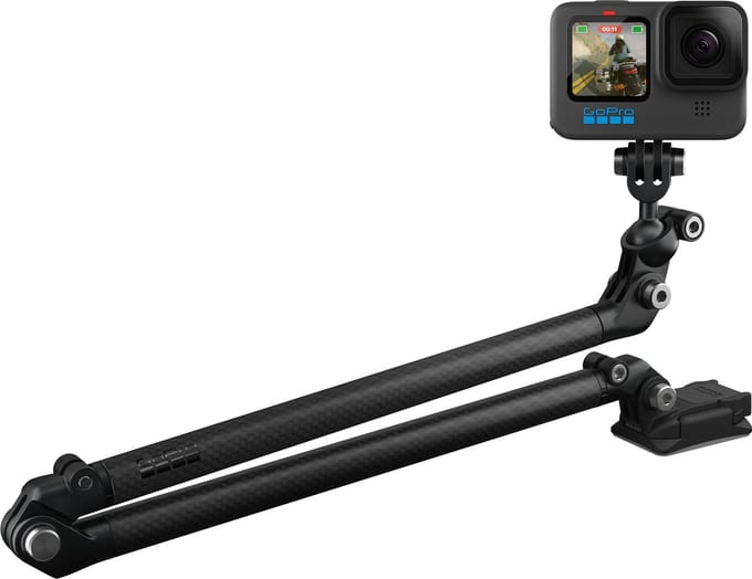 GoPro Boom + Adhesive Camera Mounts