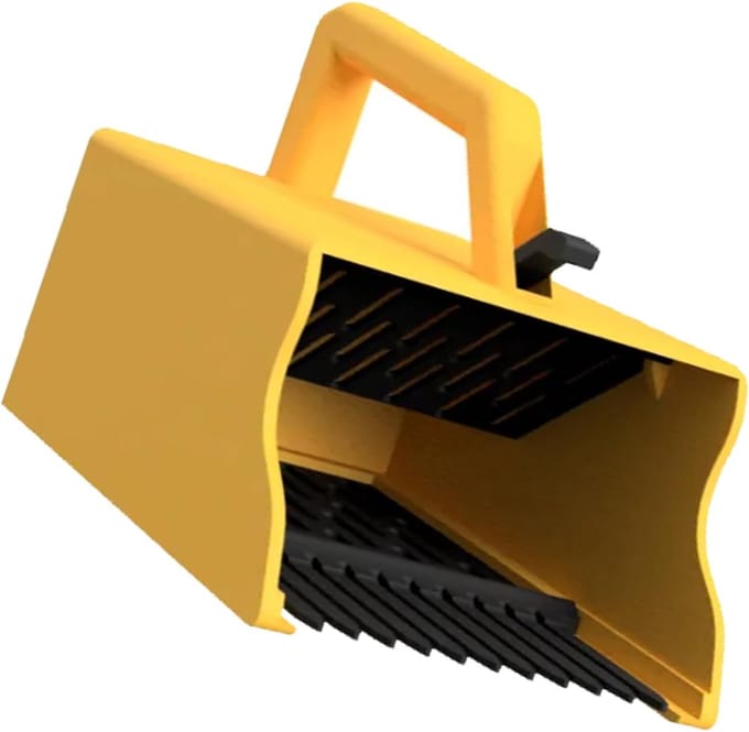 Bessenplukker Hark - Fruitplukker Kam - Snel Bessen Plukken - Ergonomische Handgreep - 18x16x15 cm