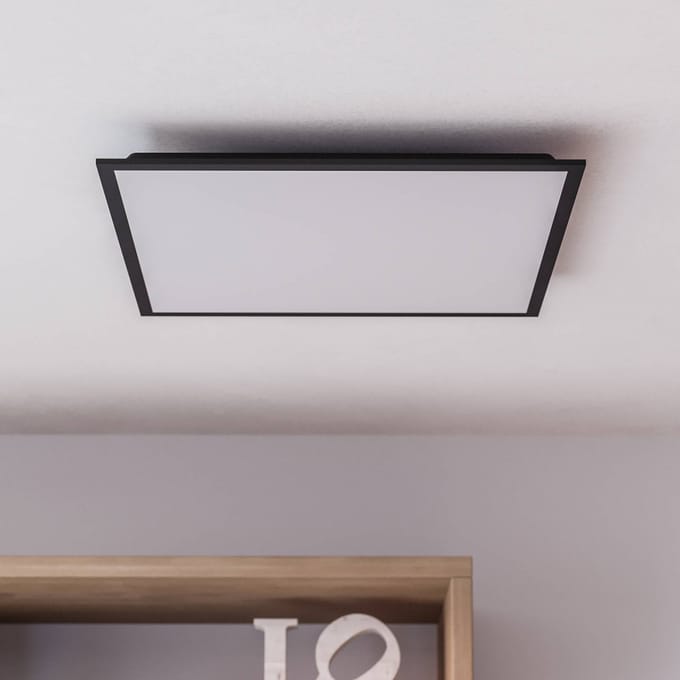EGLO Oxpark Hanglamp - E27 - 92 cm - Zwart|Wit|Groen - Bamboe
