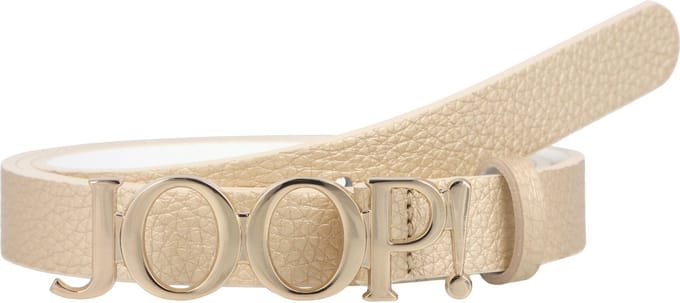 JOOP! Leren Riem 2,0 CM Women's Cow Leather Belt W100 Beige