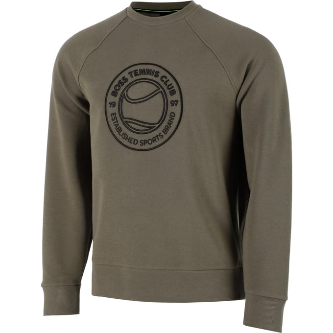 BOSS Salbo Sweatshirt Heren-kaki