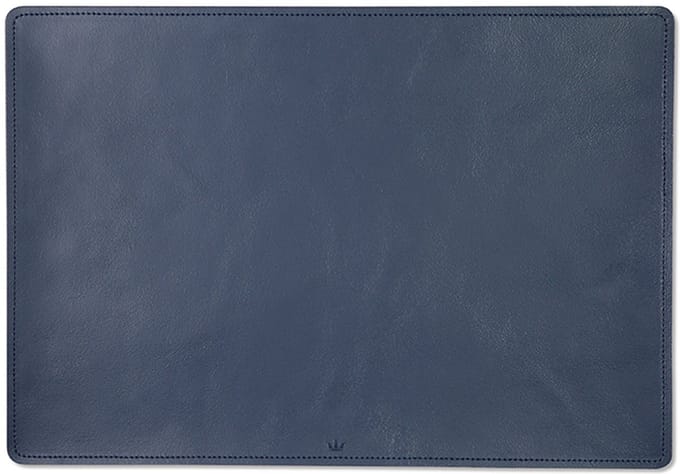 Dutchdeluxes - Luxe - Leren Placemats - Donker Blauw