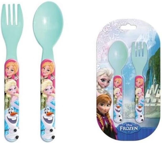 Bestekset lepel & vork Disney Frozen II