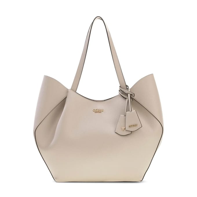 GUESS shopper Amorette 2 in 1 Tote Bag Taupe