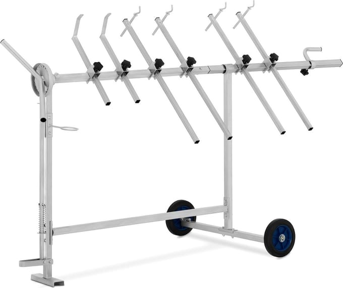 MSW Roterende lakstandaard - 6 houderbeugels - 360° - 90 kg 10060909