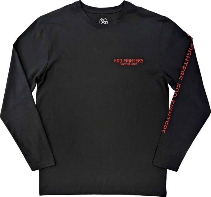 Foo Fighters - Wasting Light Longsleeve shirt - S - Zwart