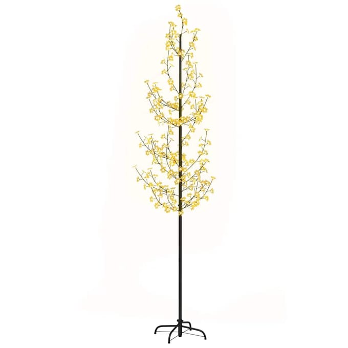 vidaXL - Boom - kersenbloesem - 368 - LED's - warmwit - 300 - cm
